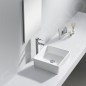 Sapho Ubega - Lavabo à poser 380x135x380 mm, blanc BH7006 Sapho Ubega - Lavabo à poser 380x135x380 mm, blanc BH7006