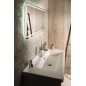Sapho City - Lavabo 1013x182x460 mm, avec trop-plein, trou pour robinetterie, blanc KE100 Sapho City - Lavabo 1013x182x460 mm, avec trop-plein, trou pour robinetterie, blanc KE100