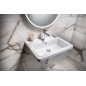 Sapho City - Lavabo 600x180x450 mm, avec trop-plein, trou de robinetterie, blanc KE060 Sapho City - Lavabo 600x180x450 mm, avec trop-plein, trou de robinetterie, blanc KE060