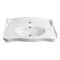 Sapho Antik - Lavabo, 800x495 mm, 1 trou pour robinetterie, blanc AN080 Sapho Antik - Lavabo, 800x495 mm, 1 trou pour robinetterie, blanc AN080