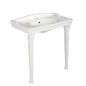 Sapho Antik - Lavabo, 800x495 mm, 1 trou pour robinetterie, blanc AN080 Sapho Antik - Lavabo, 800x495 mm, 1 trou pour robinetterie, blanc AN080