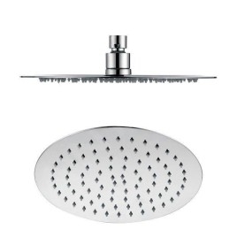 Sapho Slim - Douche de tête, diamètre 250 mm, inox poli MS574