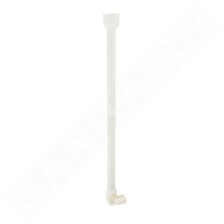 Sapho Ridder Accessoires - Support de barre de douche universel d’angle, blanc 596001