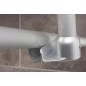 Sapho Ridder Accessoires - Support de barre de douche universel d’angle, blanc 596001