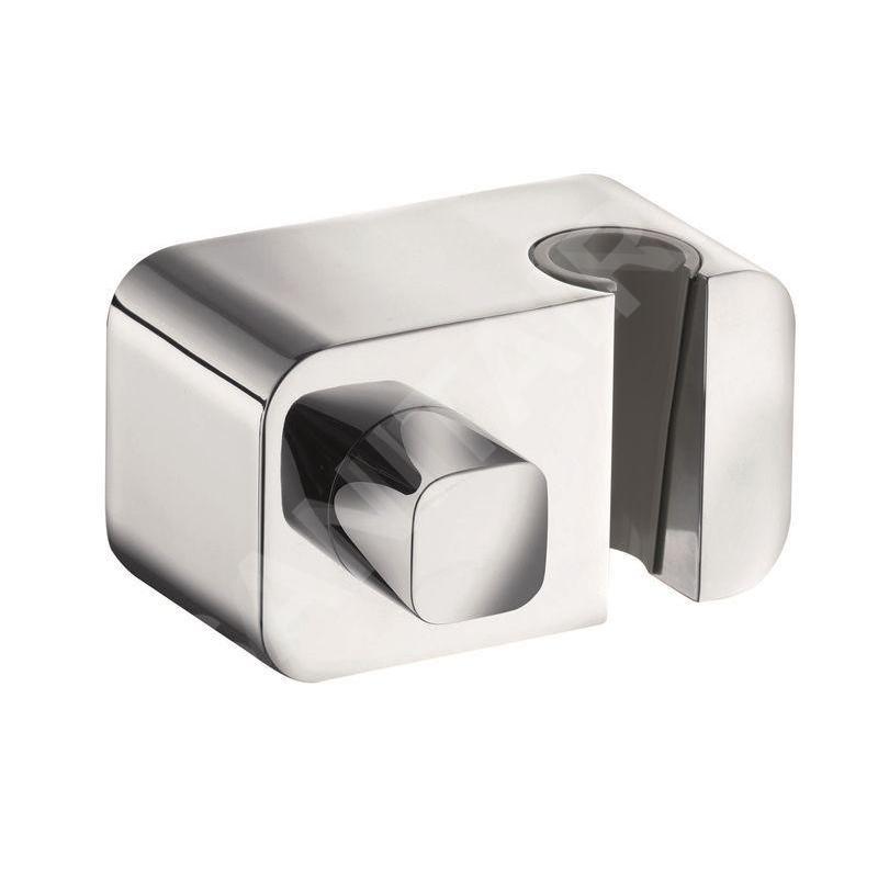 Kludi A-Qa - Coude de raccordement avec support de douchette, chrome 6556205-00