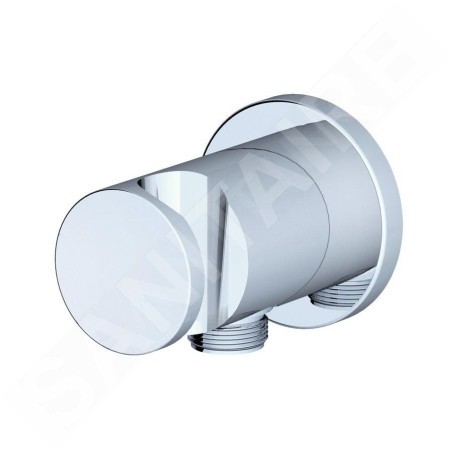 Ravak Chrome - Coude de raccordement avec support, chrome X07P206