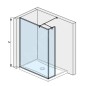 Jika Pure - Paroi latérale en verre, 1200x200x2000 mm, avec finition Jika Perla Glass H2674260026681 Jika Pure - Paroi latérale en verre, 1200x200x2000 mm, avec finition Jika Perla Glass H2674260026681