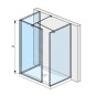 Jika Pure - Paroi de douche Walk in L, 794x900 mm, avec finition Jika Perla Glass H2694200026681 Jika Pure - Paroi de douche Walk in L, 794x900 mm, avec finition Jika Perla Glass H2694200026681