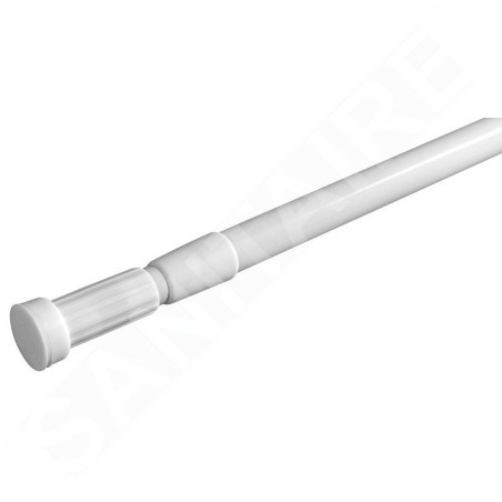 Aqualine Accessoires - Barre d'écartement télescopique 70-120 cm, aluminium, blanc TC120