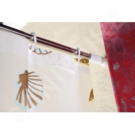 Aqualine Accessoires - Barre d'épandage télescopique 70-120 cm, chromée TZ120