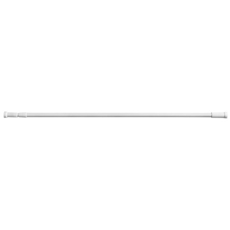 Aqualine Accessoires - Barre d'écartement télescopique 110-200 cm, aluminium, blanc TC200