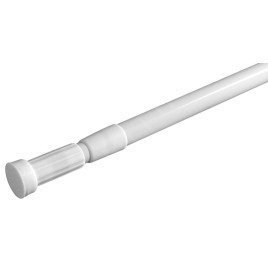 Aqualine Accessoires - Barre d'écartement télescopique 110-200 cm, aluminium, blanc TC200