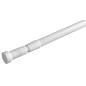 Aqualine Accessoires - Barre d'écartement télescopique 110-200 cm, aluminium, blanc TC200