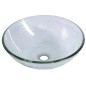 Sapho Beauty - Vasque à poser, diamètre 420 mm, verre clair 2501-18 Sapho Beauty - Vasque à poser, diamètre 420 mm, verre clair 2501-18