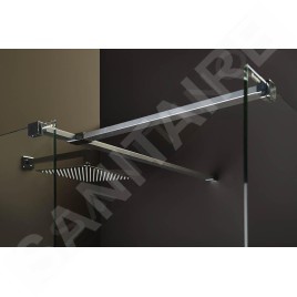 Polysan Modular Shower - Support supplémentaire pour MSBR1, 800 mm, chrome MSBR4