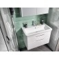 Sapho City - Lavabo 800x454 mm, avec trop-plein, trou pour robinet, blanc KE080 Sapho City - Lavabo 800x454 mm, avec trop-plein, trou pour robinet, blanc KE080