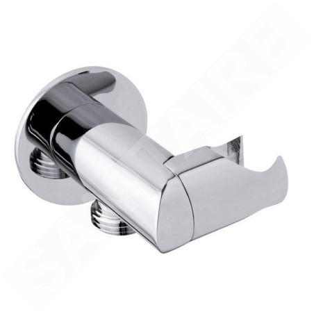 Sapho Douches - Support de douchette rotatif, fixe, chrome SG201