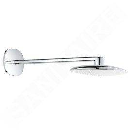 Grohe Rainshower SmartControl - Douche de tête Mono, 360x220 mm, bras de douche 450 mm, blanc lunaire 26450LS0