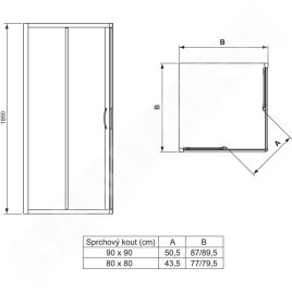 Ideal Standard Tipica - Profil de compensation 25 mm,silver brill (argent mat) T2196YB