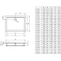 Ideal Standard Ultra Light - Receveur de douche 1200 x 700 mm, blanc K193601 Ideal Standard Ultra Light - Receveur de douche 1200 x 700 mm, blanc K193601