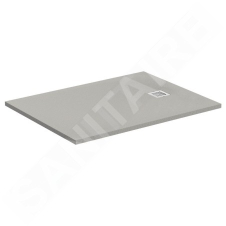 Ideal Standard Ultra Flat S - Receveur de douche 1000x900 mm, gris béton K8220FS