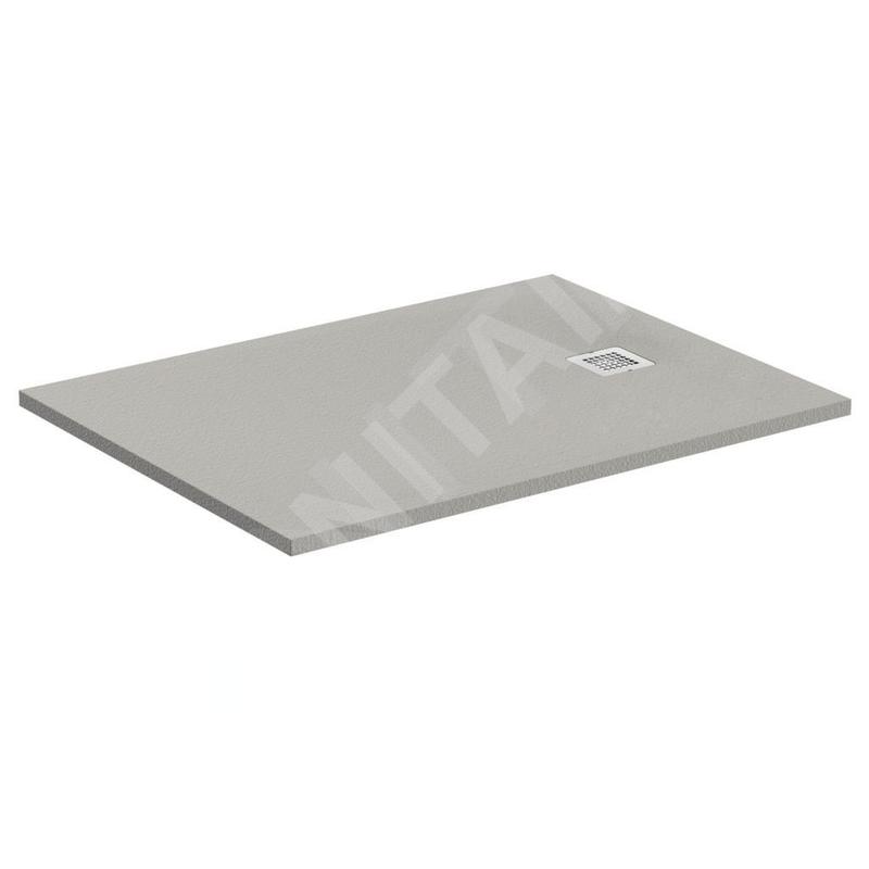 Ideal Standard Ultra Flat S - Receveur de douche 1200x900 mm, gris béton K8230FS