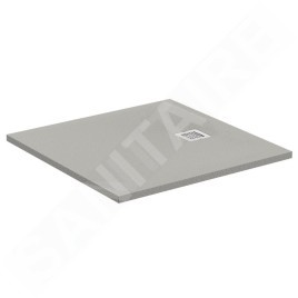 Ideal Standard Ultra Flat S - Receveur de douche 800x800 mm, gris béton K8214FS