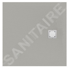 Ideal Standard Ultra Flat S - Receveur de douche 800x800 mm, gris béton K8214FS