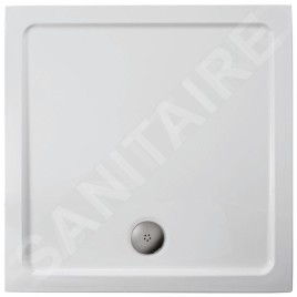 Ideal Standard Simplicity Stone - Receveur de douche 810x810 mm, blanc L504401