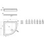 Ideal Standard Simplicity Stone - Receveur de douche 910x910 mm, blanc L505801 Ideal Standard Simplicity Stone - Receveur de douche 910x910 mm, blanc L505801