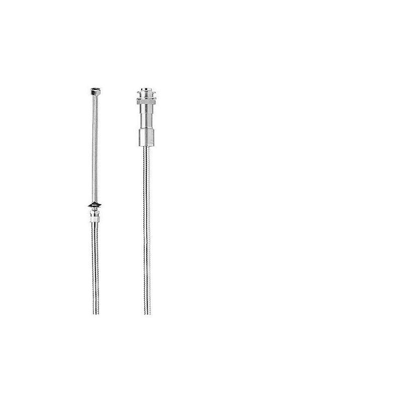 Hansa Accessoires - Garniture de douche pour montage sur gorge, chrome 04280100