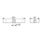 Hansa Basicjet - Porte-savon, transparent 44730100