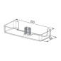 Hansa Basicjet - Porte-savon, transparent 44730100