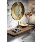 Sapho Murano - Vasque à poser 400x140 mm, noir/doré AL5318-77 Sapho Murano - Vasque à poser 400x140 mm, noir/doré AL5318-77