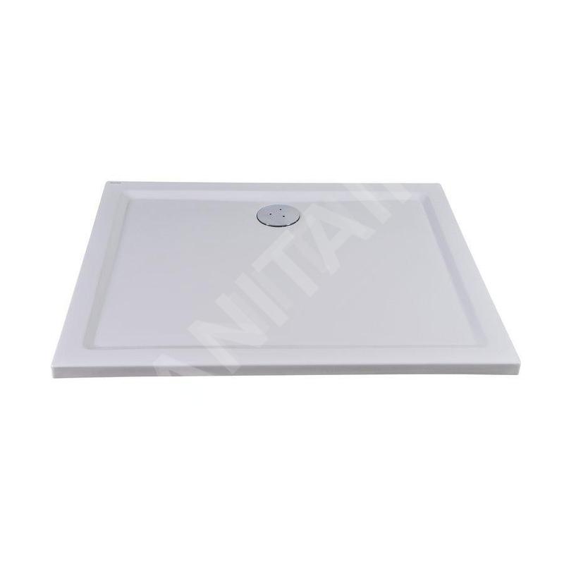 Ravak Galaxy - Receveur de douche Gigant LA, 1000x800 mm, AntiBac, blanc XA01A401210