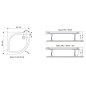 Ravak Galaxy Pro Flat - Receveur de douche quart de rond Elipso Pro-80 Flat, 800x800 mm, blanc XA234411010 Ravak Galaxy Pro Flat - Receveur de douche quart de rond Elipso Pro-80 Flat, 800x800 mm, blanc XA234411010
