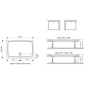 Ravak Galaxy Pro Flat - Receveur de douche Gigant Pro FLAT, 1200x800 mm, blanc XA03G411010