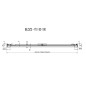 Ravak Blix - Porte de douche pliante en deux parties BLDZ2-70, 670-710 mm, aluminium brillant/verre clair X01H10C00Z1 Ravak Blix - Porte de douche pliante en deux parties BLDZ2-70, 670-710 mm, aluminium brillant/verre clair X01H10C00Z1