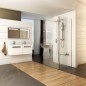 Ravak Walk-In - Cabine de douche Walk-in Corner 110/80, 1100x800 mm, aluminium brillant/verre clair GW1CD4C00Z1 Ravak Walk-In - Cabine de douche Walk-in Corner 110/80, 1100x800 mm, aluminium brillant/verre clair GW1CD4C00Z1