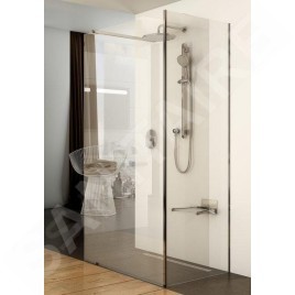 Ravak Walk-In - Cabine de douche d'angle Walk-in Corner 120/90, 1200x900 mm, aluminium brillant/verre transparent GW1CG7C00Z1