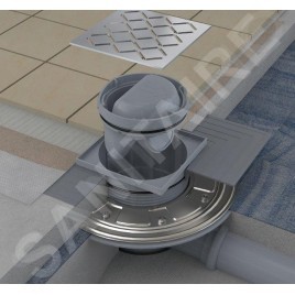 Ravak Accessoires - Imperméabilisation autocollante des gouttières 300x300 mm X01572