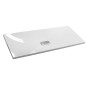 Sapho Tonga - Lavabo 1210x500 mm, marbre coulé, blanc TG121 Sapho Tonga - Lavabo 1210x500 mm, marbre coulé, blanc TG121