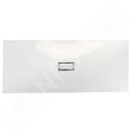 Sapho Tonga - Lavabo 1210x500 mm, marbre coulé, blanc TG121