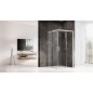 Ravak Matrix - Cabine de douche en quatre parties MSRV4-90/90, 885-905 mm, verre satiné/clair 1WV77U00Z1 Ravak Matrix - Cabine de douche en quatre parties MSRV4-90/90, 885-905 mm, verre satiné/clair 1WV77U00Z1