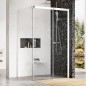 Ravak Matrix - Cabine de douche en trois parties MSDPS-100/100 R, 985-1005 mm, blanc/verre clair 0WPAA100Z1 Ravak Matrix - Cabine de douche en trois parties MSDPS-100/100 R, 985-1005 mm, blanc/verre clair 0WPAA100Z1