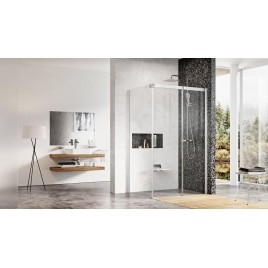 Ravak Matrix - Cabine de douche en trois parties MSDPS-100/100 R, 985-1005 mm, satin/verre clair 0WPAAU00Z1