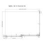 Ravak Matrix - Cabine de douche en trois parties MSDPS-120/80 L, 1185-1205x785-805 mm, blanc/verre clair 0WLG4100Z1 Ravak Matrix - Cabine de douche en trois parties MSDPS-120/80 L, 1185-1205x785-805 mm, blanc/verre clair 0WLG4100Z1