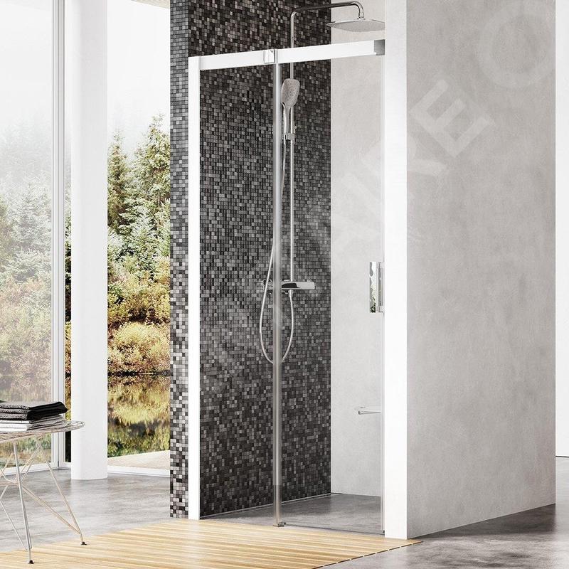 Ravak Matrix - Porte de douche en deux parties MSD2-100 L, 975-1015 mm, blanc/verre clair 0WLA0100Z1 Ravak Matrix - Porte de douche en deux parties MSD2-100 L, 975-1015 mm, blanc/verre clair 0WLA0100Z1