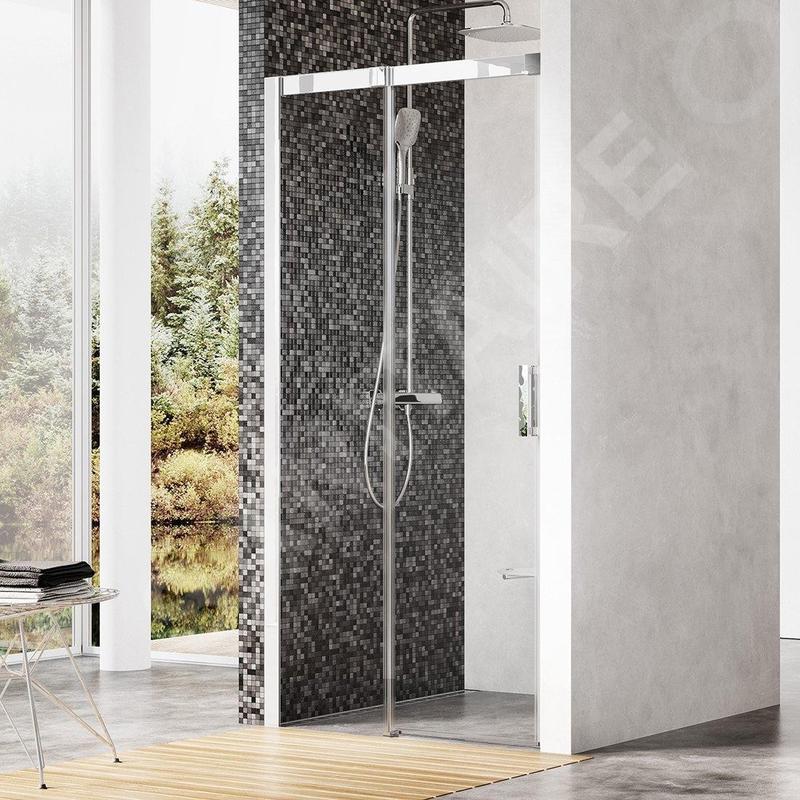Ravak Matrix - Porte de douche en deux parties MSD2-110 L, 1075-1115 mm, aluminium brillant/verre clair 0WLD0C00Z1 Ravak Matrix - Porte de douche en deux parties MSD2-110 L, 1075-1115 mm, aluminium brillant/verre clair 0WLD0C00Z1