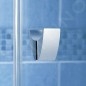Ravak Pivot - Porte de douche PDOP2-120, 1161-1211 mm, aluminium brillant/verre clair 03GG0C00Z1